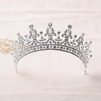 womens rhinestone alloy headpiece wedding tiaras headbands 1 piece