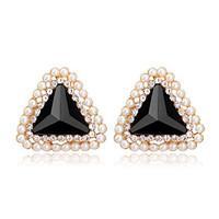 womens stud earrings euramerican fashion rhinestones opal alloy jewelr ...