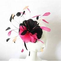 womens feather headpiece wedding special occasion fascinators