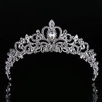 women rhinestone tiaras with wedding headpiece