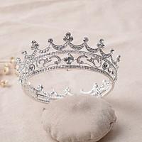 Women\'s Rhinestone / Alloy Headpiece-Wedding Tiaras 1 Piece