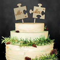 Wood Wedding Decorations-2Piece/Set Spring Non-personalized