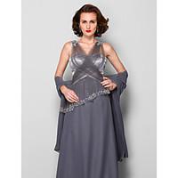 womens wrap shawls sleeveless chiffon silver wedding partyevening scoo ...