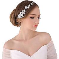 Women\'s Pearl Rhinestone Wedding Bridal Headpieces