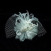 Women\'s Feather Headpiece-Wedding Special Occasion Birdcage Veils