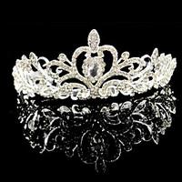Women\'s Rhinestone Crystal Alloy Headpiece-Wedding Special Occasion Tiaras 1 Piece
