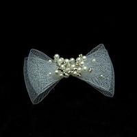 Women\'s Pearl Tulle Headpiece-Wedding Special Occasion Casual Hair Pin