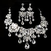 Women\'s Alloy/Rhinestone Wedding/Party Jewelry Set