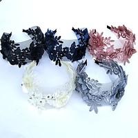 Women\'s Feather / Tulle / Chiffon Headpiece-Wedding / Special Occasion Fascinators 1 Piece