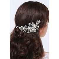 womens sterling silver alloy headpiece wedding special occasion casual ...