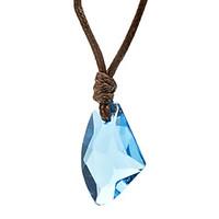 Women\'s Pendant Necklaces Crystal Crystal Fabric Fashion White Purple Blue Pink Jewelry Daily 1pc