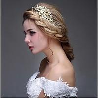 Women\'s / Flower Girl\'s Alloy / Imitation Pearl Headpiece-Wedding / Special Occasion / OutdoorHeadbands / Hair Stick /