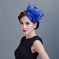 Women Wedding Party Sinamay Feather Fascinators SFC12187