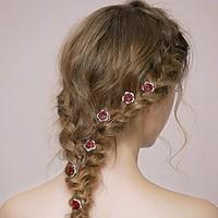 Women\'s / Flower Girl\'s Rhinestone / Alloy Headpiece-Wedding / Special Occasion / OutdoorHeadbands / Hair Combs / Hair
