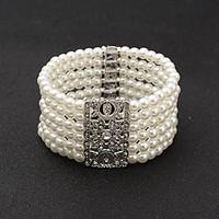 Women\'s Chain Bracelet Alloy Rhinestone