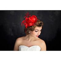 Women\'s Feather Flax Headpiece-Special Occasion Fascinators 1 Piece