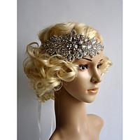 Women\'s Rhinestone Headpiece-Wedding Flowers 1 Piece