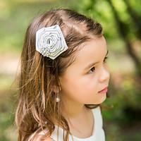 Women\'s Flower Girl\'s Satin Headpiece-Wedding Special Occasion Flowers