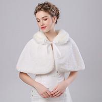 Women\'s Wrap Capelets Faux Fur / Imitation Cashmere Wedding / Party/Evening Pattern