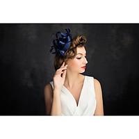 womens feather tulle headpiece special occasion fascinators 1 piece