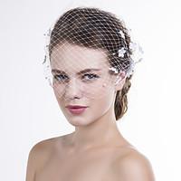 Women Net Birdcage Veils With Wedding/Party Headpiece