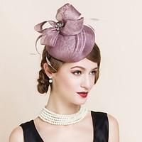 womens flax headpiece wedding special occasion hats 1 piece