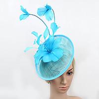 Women\'s Feather / Net Headpiece-Special Occasion Fascinators 1 Piece