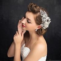 Women\'s / Flower Girl\'s Rhinestone / Alloy / Imitation Pearl Headpiece-Wedding / Special Occasion Headbands 1 Piece