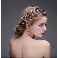 Women\'s Rhinestone / Alloy Headpiece-Wedding / Special Occasion / Casual / OutdoorHeadbands / Hair Combs / Flowers / Hair Stick / Hair