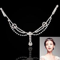 womens alloy headpiece wedding special occasion casual head chain 1 pi ...