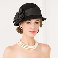 Women\'s Wool Fabric Headpiece-Wedding Special Occasion Casual Hats 1 Piece