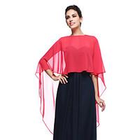 Women\'s Wrap Capes Chiffon Wedding Party/Evening