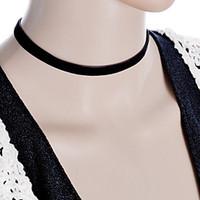 womens black velvet choker necklace anniversary daily special occasion ...