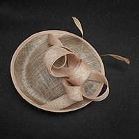 womens feather flax headpiece wedding special occasion fascinators 1 p ...