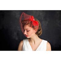 womens pearl net headpiece special occasion fascinators 1 piece