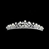 womens rhinestone alloy headpiece wedding tiaras