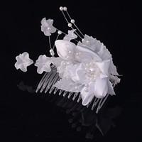 women satin headbands with imitation pearl weddingparty headpiece