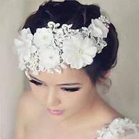 Women\'s Lace Rhinestone Headpiece-Wedding Special Occasion Flowers 1 Piece