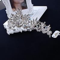 Women\'s Rhinestone / Imitation Pearl Headpiece-Wedding / Special Occasion / Casual Tiaras 1 Piece