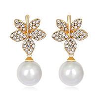 womens stud earrings euramerican fashion rhinestones opal alloy jewelr ...