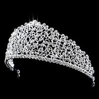 Women\'s Rhinestone / Crystal / Brass Headpiece-Wedding / Special Occasion Tiaras 1 Piece