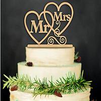 Wood Wedding Decorations-1Piece/Set Non-personalized