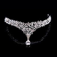 Women Alloy Forehead Jewelry With Rhinestone Wedding/Party Headpiece