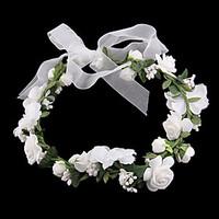 Women\'s Fabric Headpiece-Wedding Wreaths 2 Pieces