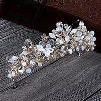 Women\'s Rhinestone / Imitation Pearl Headpiece-Wedding / Special Occasion / Casual Tiaras 1 Piece