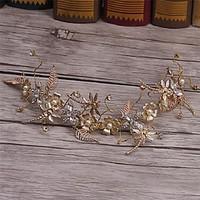 Women\'s Alloy / Imitation Pearl Headpiece-Wedding / Special Occasion / Casual Tiaras / Wreaths 1 Piece