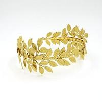 Women\'s Alloy / Cubic Zirconia Headpiece-Wedding / Casual Headbands / Head Chain / Hair Tool 1 Piece Gold