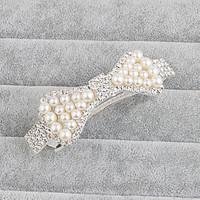 womens pearl rhinestone headpiece wedding special occasion casual offi ...