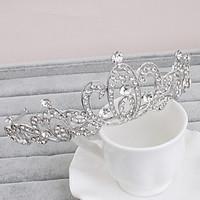 Women\'s Rhinestone Headpiece-Wedding Special Occasion Casual Office Career Outdoor Tiaras 1 Piece