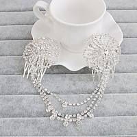 Women\'s Rhinestone Headpiece-Wedding Special Occasion Casual Office Career Outdoor Head Chain 1 Piece